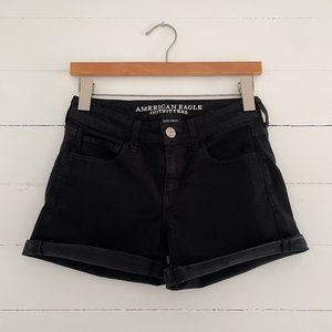 American Eagle Outfitters Black Women Shorts